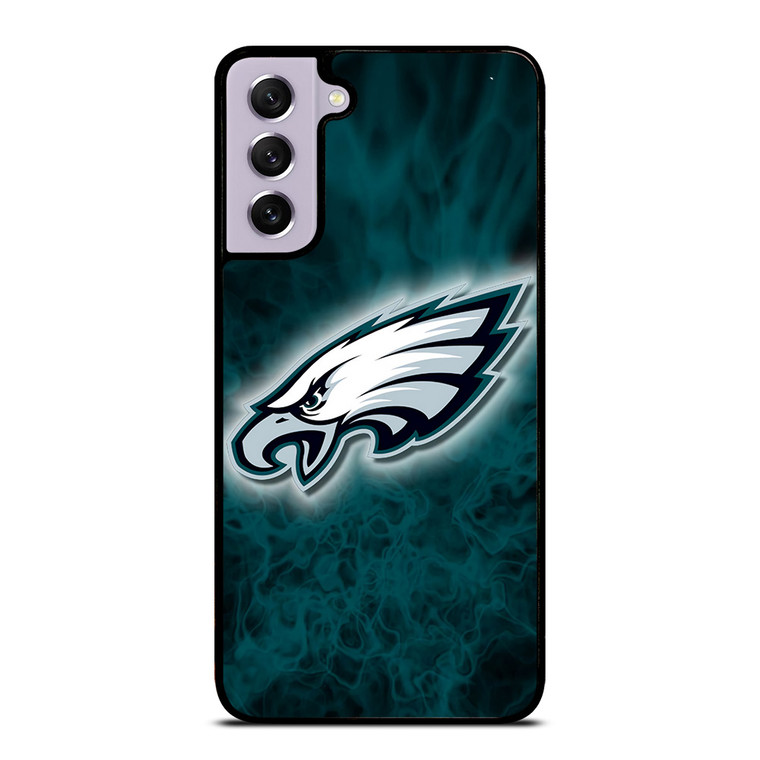 PHILADELPHIA EAGLES SMOKED LOGO Samsung Galaxy S21 FE Case Cover PHILADELPHIA EAGLES SMOKED LOGO Samsung Galaxy S21 FE Case Cover
