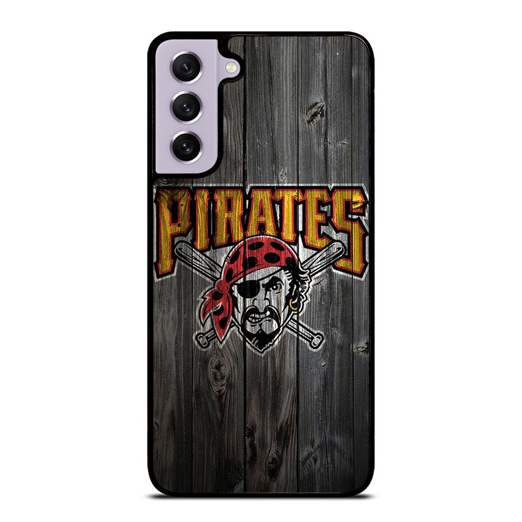 PITTSBURGH PIRATES WOOD LOGO Samsung Galaxy S21 FE Case Cover