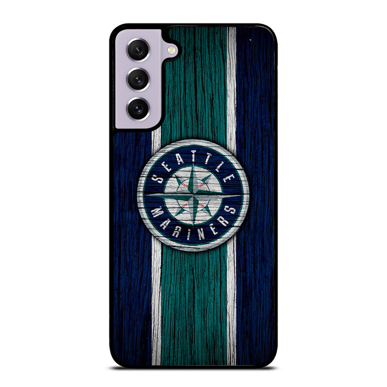 SEATTLE MARINERS WOODEN STRIPE LOGO Samsung Galaxy S21 FE Case Cover SEATTLE MARINERS WOODEN STRIPE LOGO Samsung Galaxy S21 FE Case Cover