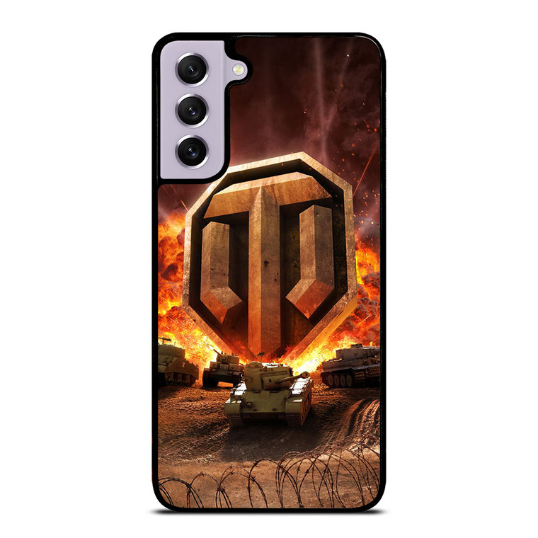 WORLD OF TANKS BATTLEFIELD GAMES Samsung Galaxy S21 FE Case Cover