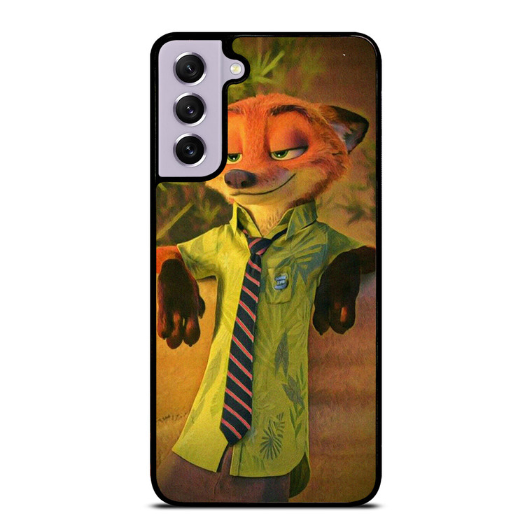 ZOOTOPIA NICK WILDE CARTOON Samsung Galaxy S21 FE Case Cover