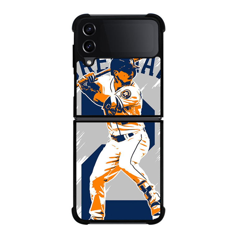 ALEX BREGMAN HOUSTON ASTROS BASEBALL Samsung Galaxy Z Flip 4 Case Cover