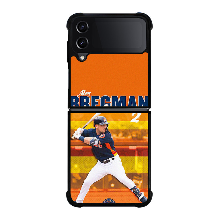 ALEX BREGMAN HOUSTON ASTROS MLB Samsung Galaxy Z Flip 4 Case Cover