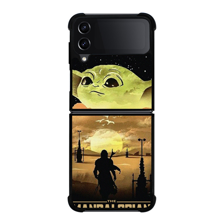 BABY YODA THE MANDALORIAN Samsung Galaxy Z Flip 4 Case Cover