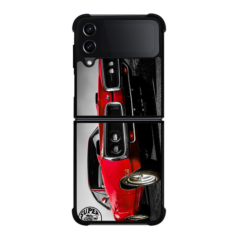 DODGE CHARGER SUPER BEE CAR Samsung Galaxy Z Flip 4 Case Cover