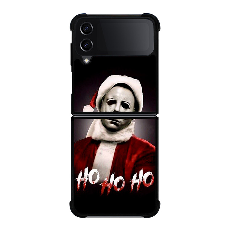HALLOWEEN MICHAEL MYERS SANTA CLAUSE Samsung Galaxy Z Flip 4 Case Cover