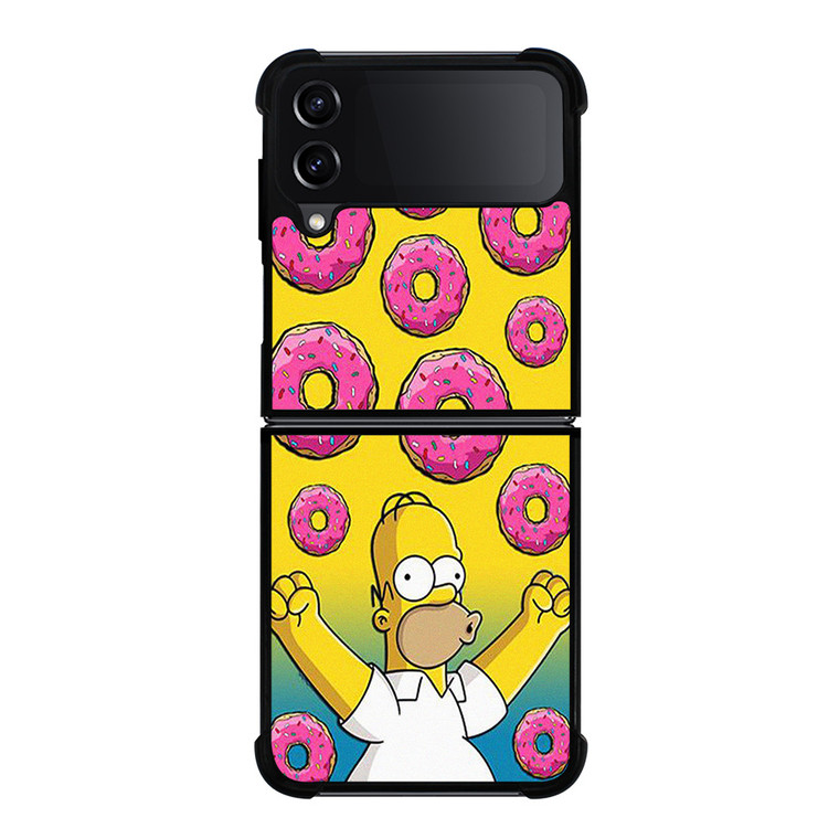 HOMER SIMPSONS DOUGHNUT Samsung Galaxy Z Flip 4 Case Cover