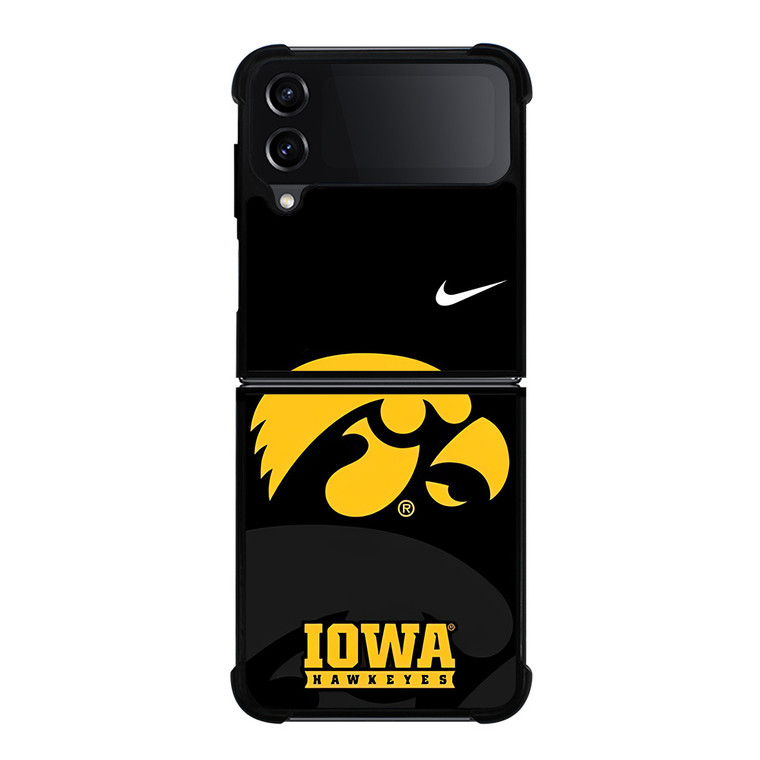 IOWA HAWKEYES FOOTBALL NIKE Samsung Galaxy Z Flip 4 Case Cover
