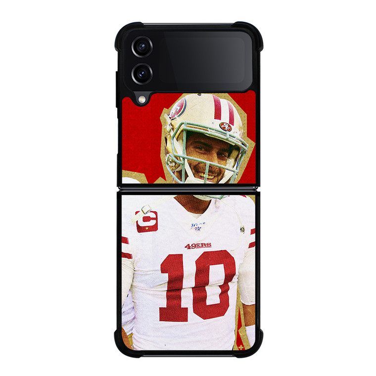 JIMMY GAROPPOLO SAN FRANCISCO 49ERS NFL Samsung Galaxy Z Flip 4 Case Cover