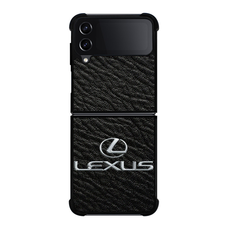 LEXUS LEATHER LOGO Samsung Galaxy Z Flip 4 Case Cover