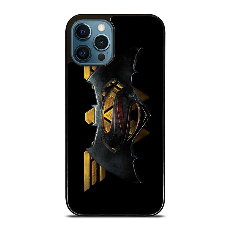 BATMAN WONDER WOMAN METAL LOGO  iPhone 12 Pro Max Case Cover