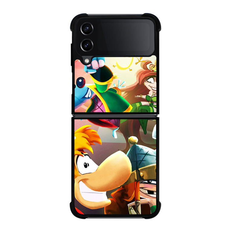 RAYMAN LEGENDS ALL CHARACTERS Samsung Galaxy Z Flip 4 Case Cover