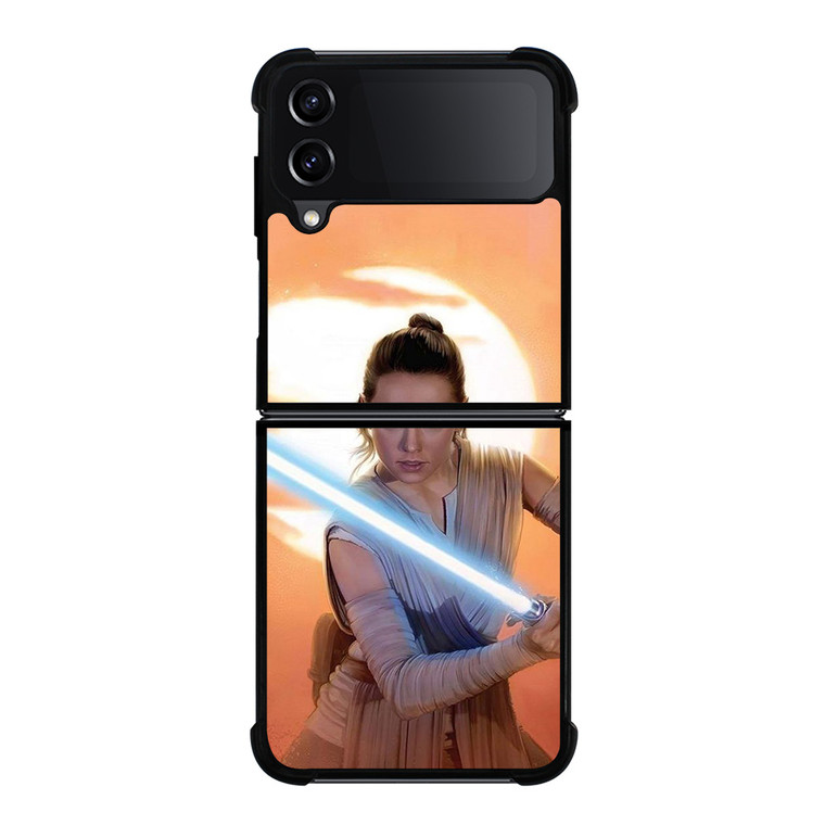 REY STAR WARS THE RISE OF SKYWALKER Samsung Galaxy Z Flip 4 Case Cover