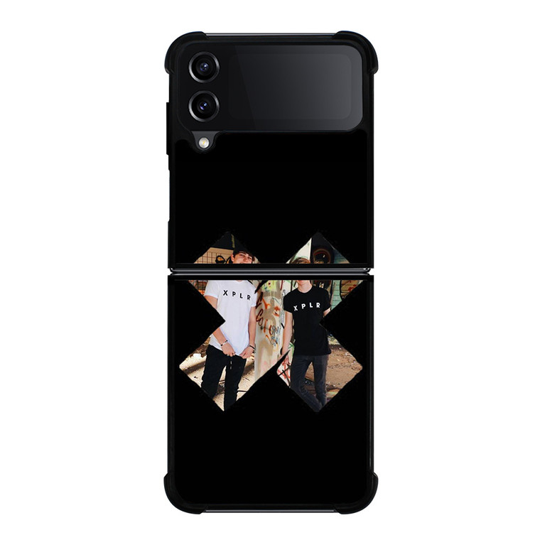 SAM AND COLBY XPLR ICON Samsung Galaxy Z Flip 4 Case Cover