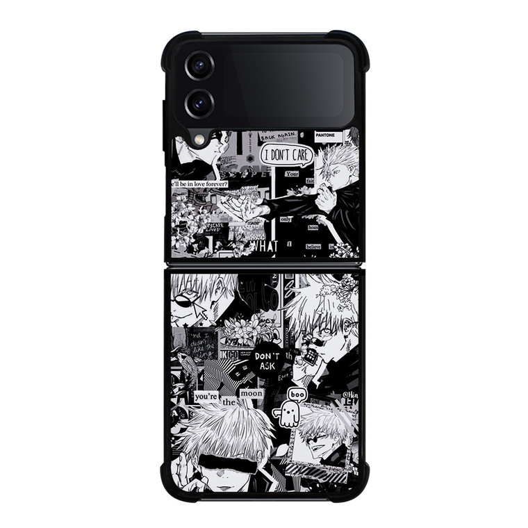SATORU GOJO JUJUTSU KAISEN MANGA Samsung Galaxy Z Flip 4 Case Cover