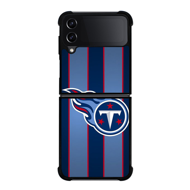 TENNESSEE TITANS STRIPE LOGO Samsung Galaxy Z Flip 4 Case Cover