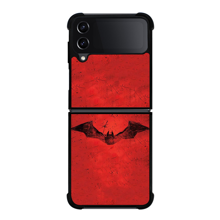 THE BATMAN RED LOGO Samsung Galaxy Z Flip 4 Case Cover