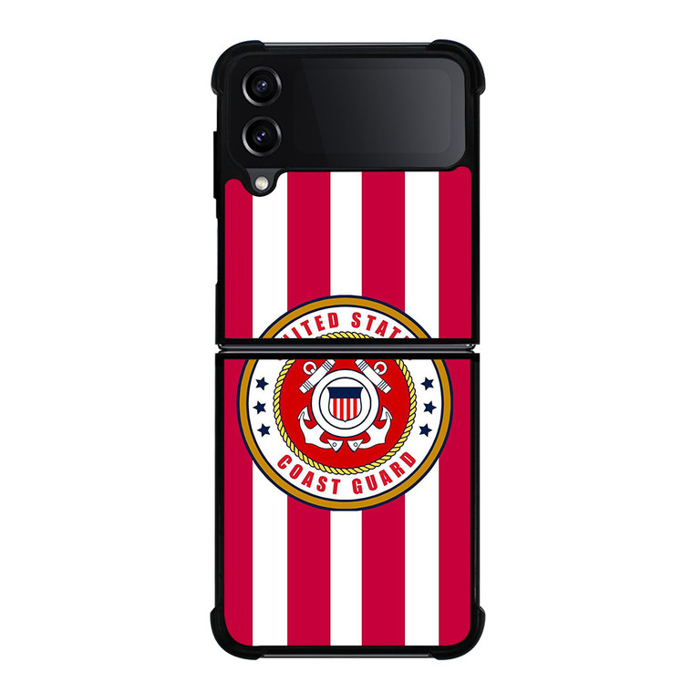 UNITED STATES COAST GUARD BADGE Samsung Galaxy Z Flip 4 Case Cover