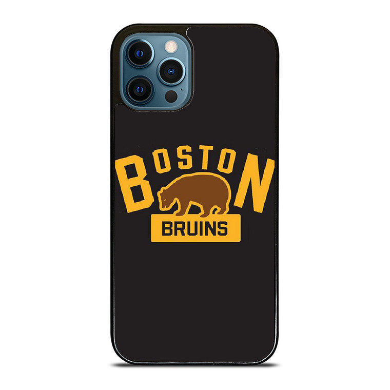 BOSTON BRUINS NHL BEAR SYMBOL  iPhone 12 Pro Max Case Cover