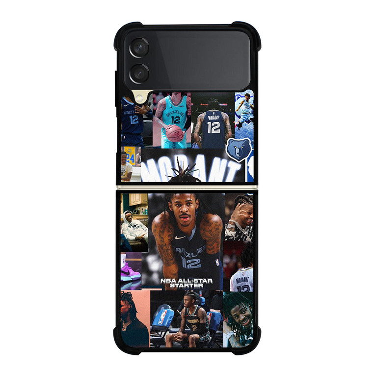 JA MORANT MEMPHIS GRIZZLIES COLLAGE  Samsung Galaxy Z Flip 3 Case Cover