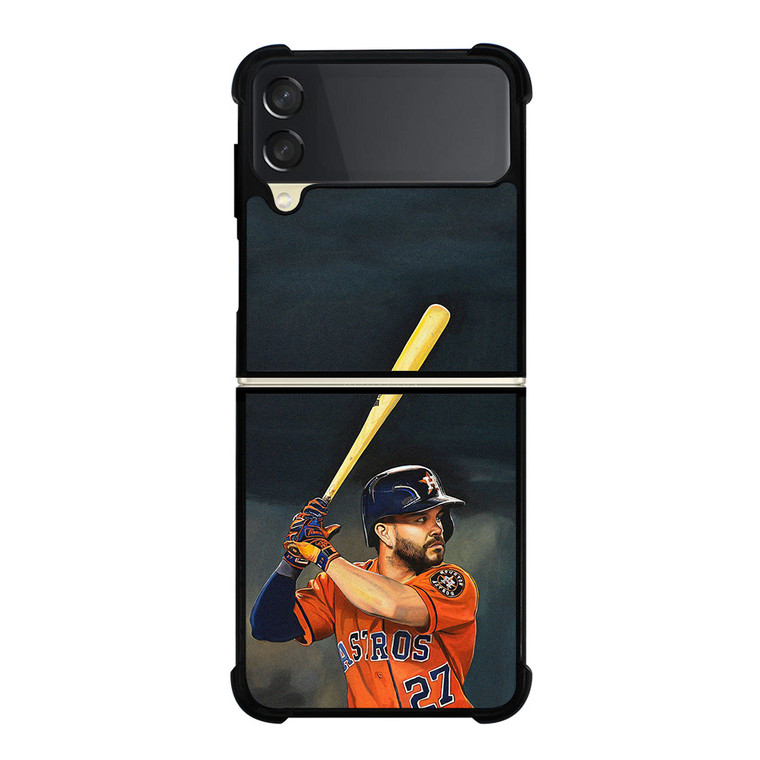 JOSE ALTUVE HOUSTON ASTROS BASEBALL  Samsung Galaxy Z Flip 3 Case Cover