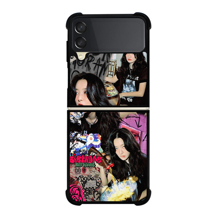 KANG SEULGI RED VELVET COLLAGE  Samsung Galaxy Z Flip 3 Case Cover