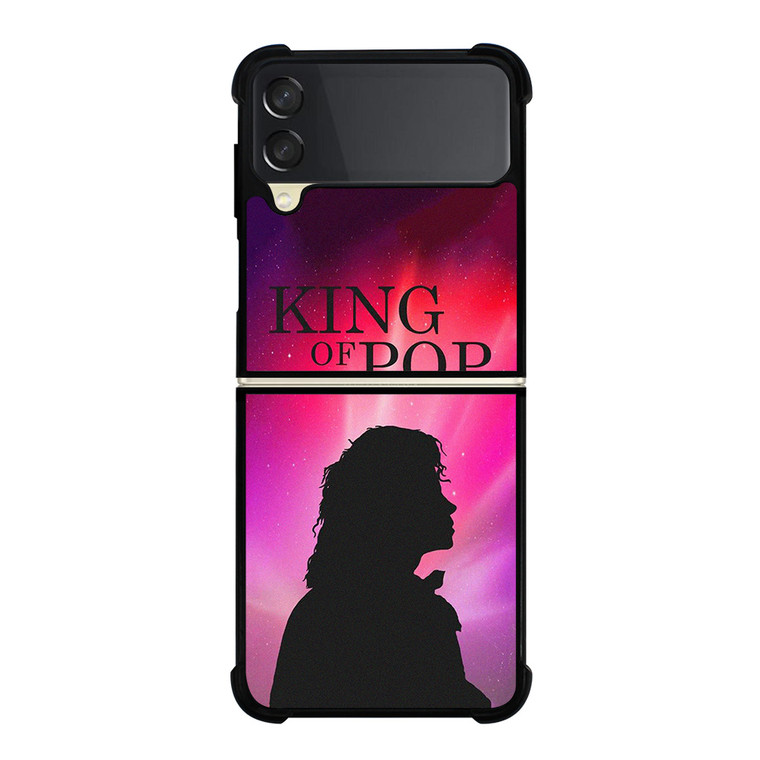 KING OF POP MICHAEL JACKSON SILHOUETTE  Samsung Galaxy Z Flip 3 Case Cover
