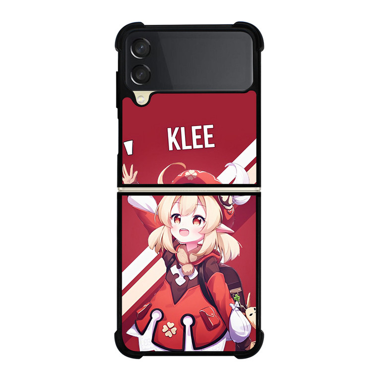 KLEE GENSHIN IMPACT GAMES  Samsung Galaxy Z Flip 3 Case Cover