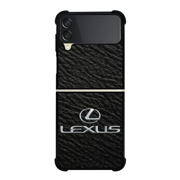 LEXUS LEATHER LOGO  Samsung Galaxy Z Flip 3 Case Cover