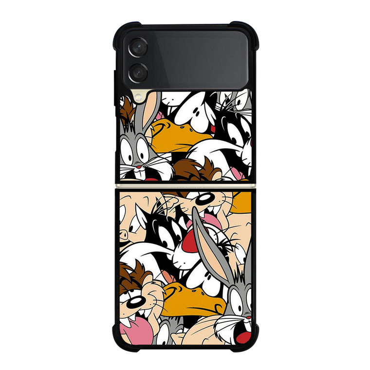 LOONEY TUNES CARTOON CROSSOVER  Samsung Galaxy Z Flip 3 Case Cover