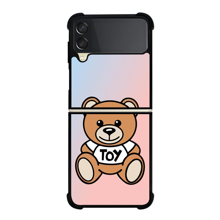 MOSCHINO TOY BEAR GRADIENT  Samsung Galaxy Z Flip 3 Case Cover