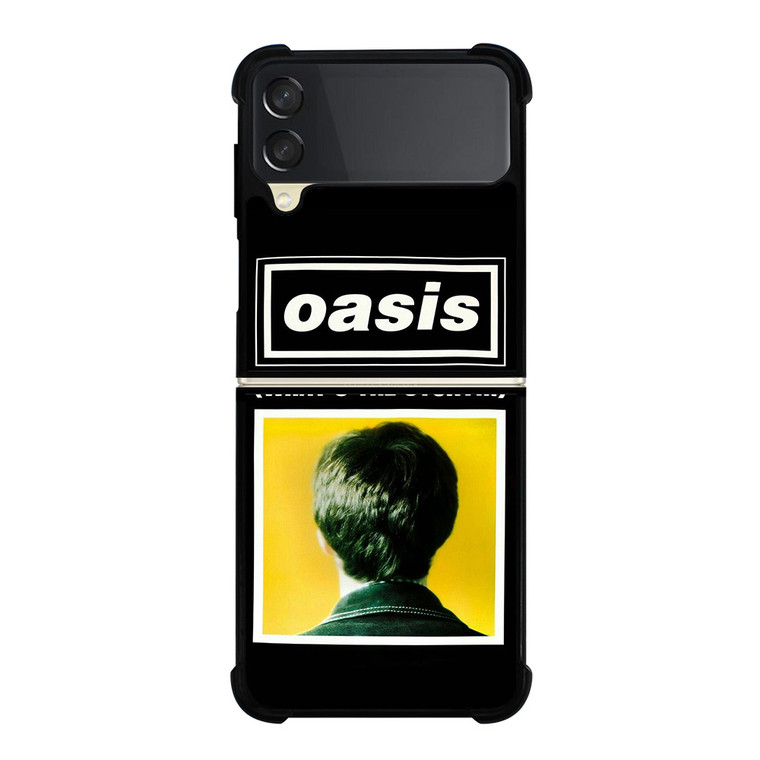 OASIS WHATS THE STORY  Samsung Galaxy Z Flip 3 Case Cover