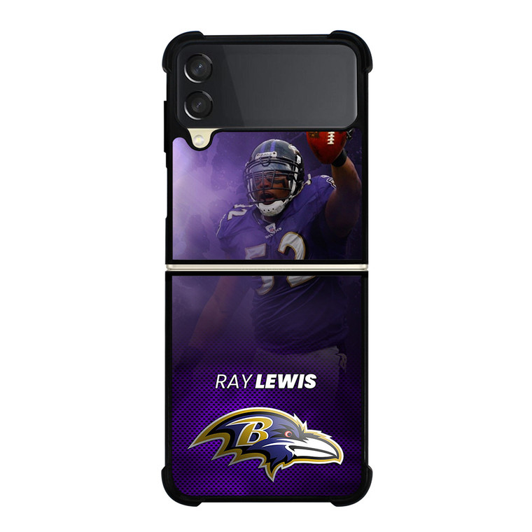 RAY LEWIS BALTIMORE RAVENS NFL  Samsung Galaxy Z Flip 3 Case Cover
