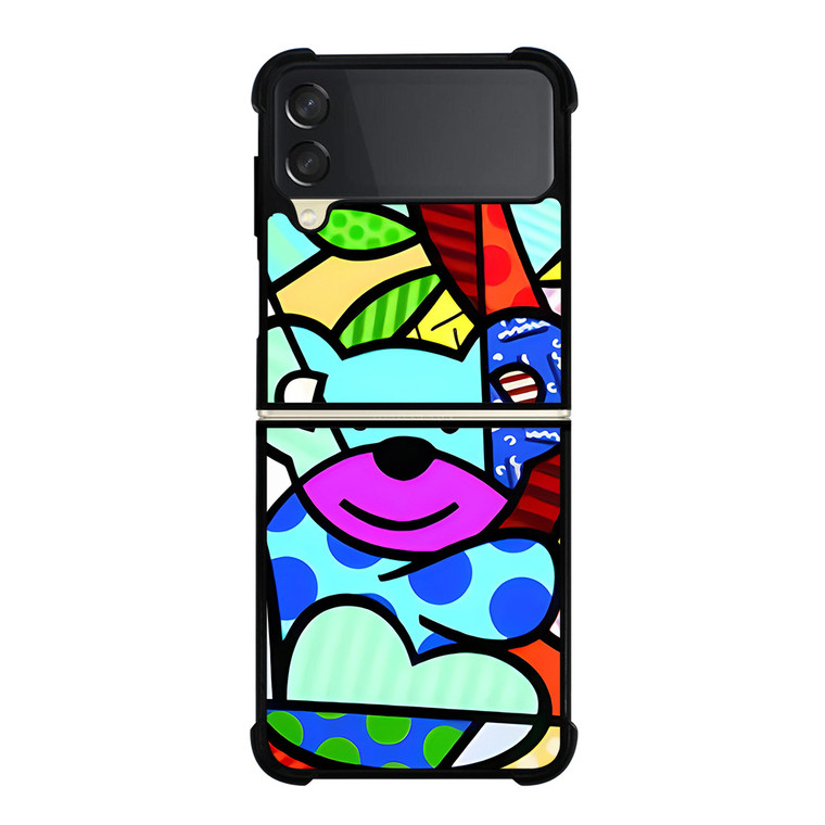 ROMERO BRITTO KOALA  Samsung Galaxy Z Flip 3 Case Cover