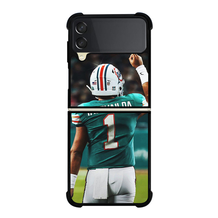 TUA TAGOVAILOA MIAMI DOLPHINS NFL  Samsung Galaxy Z Flip 3 Case Cover