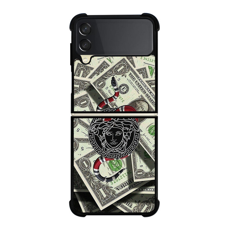 VERSACE DOLLARS  Samsung Galaxy Z Flip 3 Case Cover
