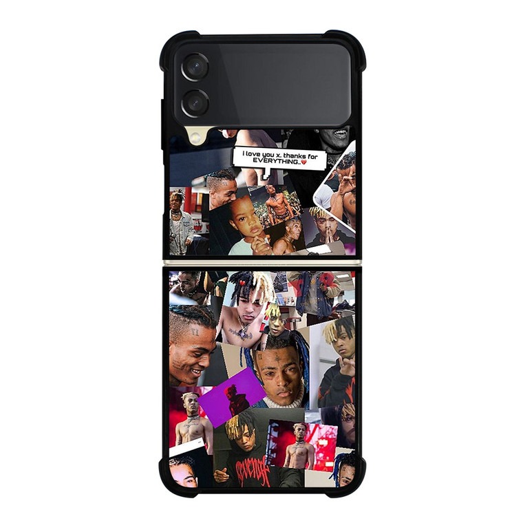 XXXTENTACION RAPPER COLLAGE  Samsung Galaxy Z Flip 3 Case Cover