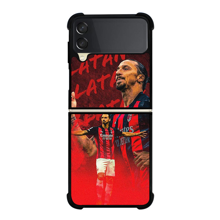 ZLATAN IBRAHIMOVIC AC MILAN  Samsung Galaxy Z Flip 3 Case Cover