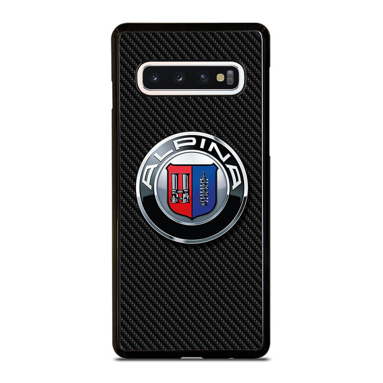 ALPINA AUTOMOBILE CARBON EMBLEM  Samsung Galaxy S10 Case Cover