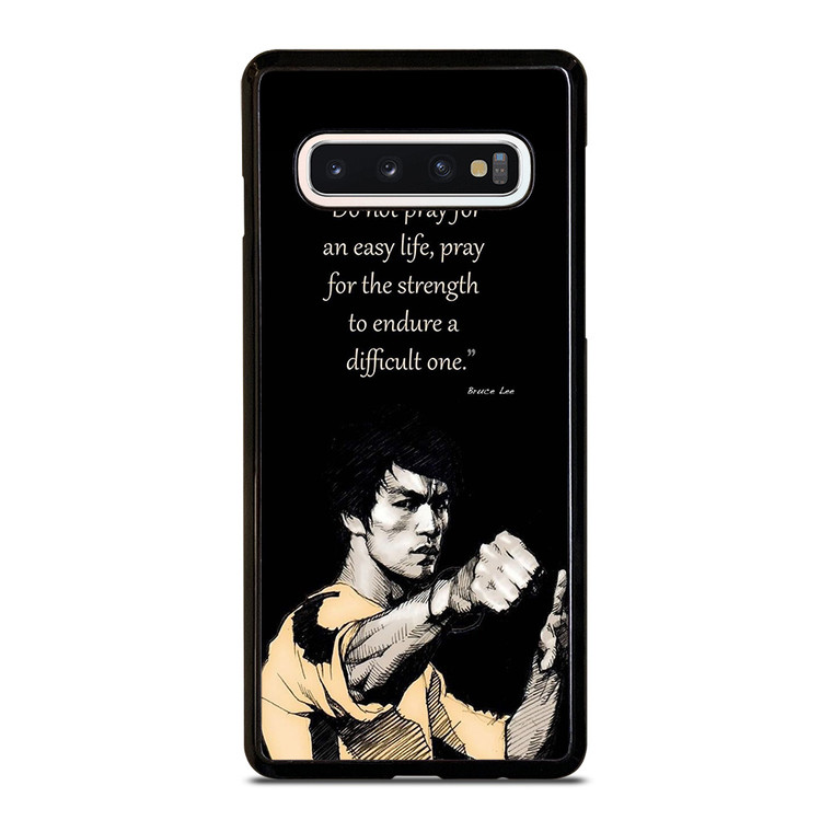 BRUCE LEE MARTIAL ARTIST QUOTES  Samsung Galaxy S10 Case Cover