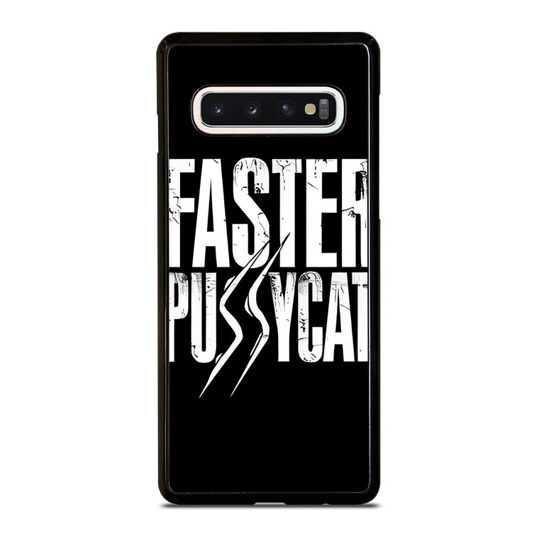 FASTER PUSSYCAT ROCK BAND LOGO  Samsung Galaxy S10 Case Cover FASTER PUSSYCAT ROCK BAND LOGO  Samsung Galaxy S10 Case Cover