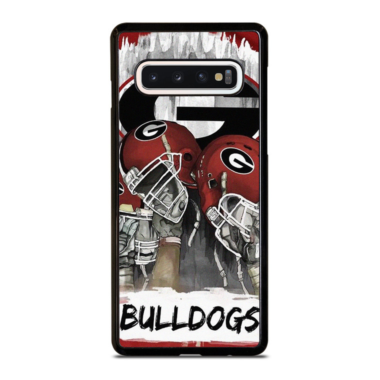 GEORGIA BULLDOGS FOOTBALL HELMET  Samsung Galaxy S10 Case Cover