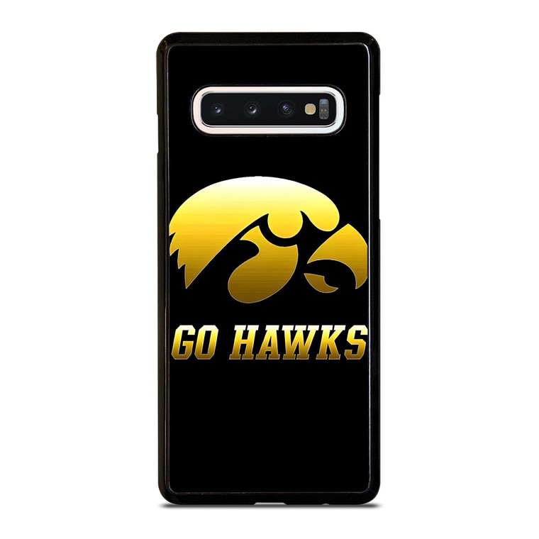 GO IOWA HAWKS FOOTBALL  Samsung Galaxy S10 Case Cover