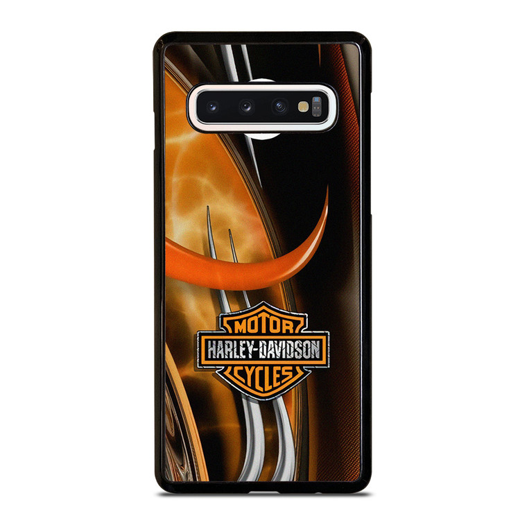 HARLEY DAVIDSON MOTOR ABSTRACT  Samsung Galaxy S10 Case Cover HARLEY DAVIDSON MOTOR ABSTRACT  Samsung Galaxy S10 Case Cover