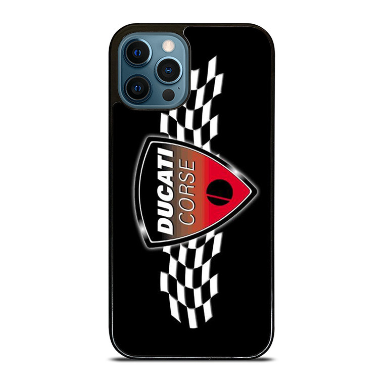 DUCATI CORSE EMBLEM  iPhone 12 Pro Max Case Cover