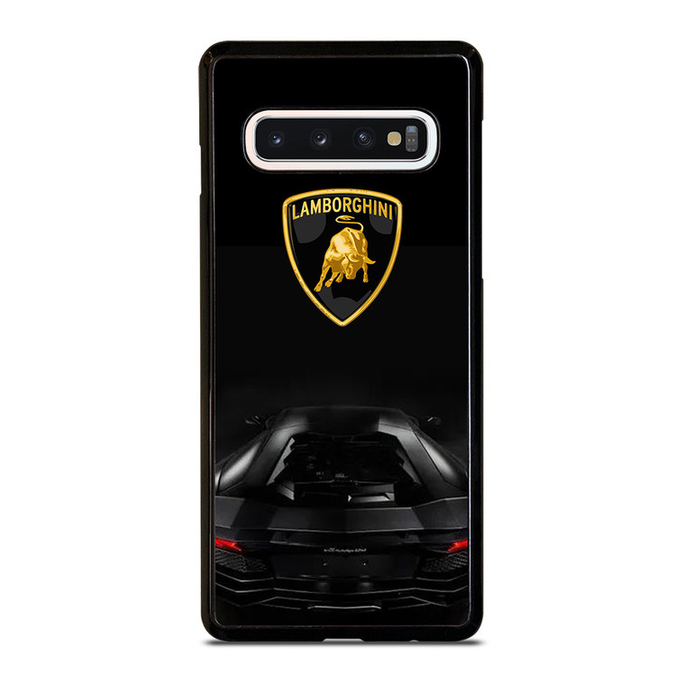 LAMBORGHINI HURACAN BLACK LOGO  Samsung Galaxy S10 Case Cover