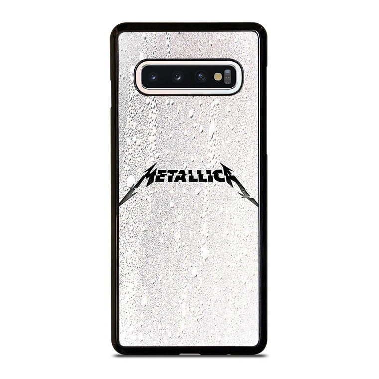 METALLICA METAL BAND WHITE  Samsung Galaxy S10 Case Cover