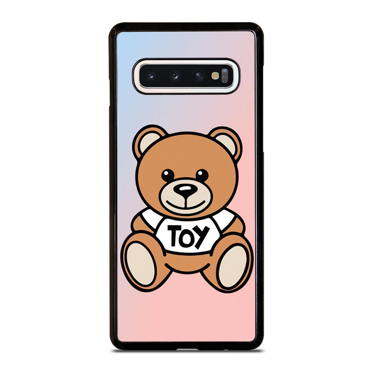 MOSCHINO TOY BEAR GRADIENT  Samsung Galaxy S10 Case Cover MOSCHINO TOY BEAR GRADIENT  Samsung Galaxy S10 Case Cover