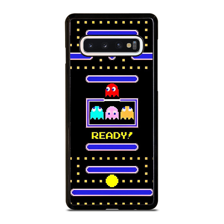 PAC MAN DOODLE GAMES 2  Samsung Galaxy S10 Case Cover PAC MAN DOODLE GAMES 2  Samsung Galaxy S10 Case Cover