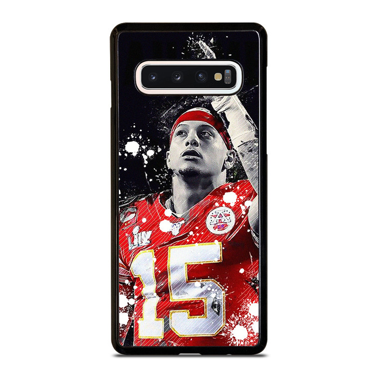 PATRICK MAHOMES KANSAS CITY CHIEF ART  Samsung Galaxy S10 Case Cover